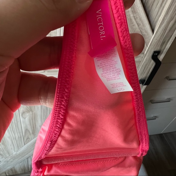 NWOT Victoria’s Secret Multi-way Neon braided Bikini - INCLUDES SANITARY LINER - Picture 9 of 9
